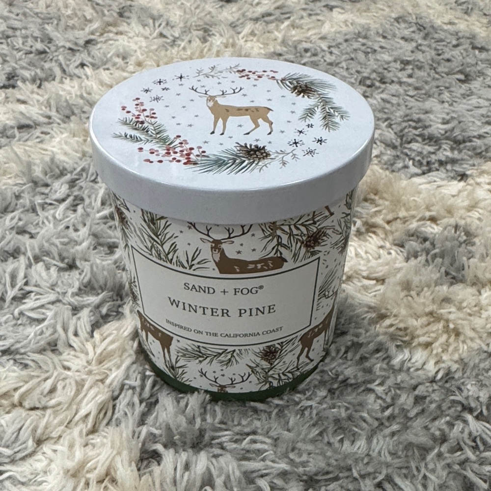 Sand + Fog Winter Pine Scented Candle